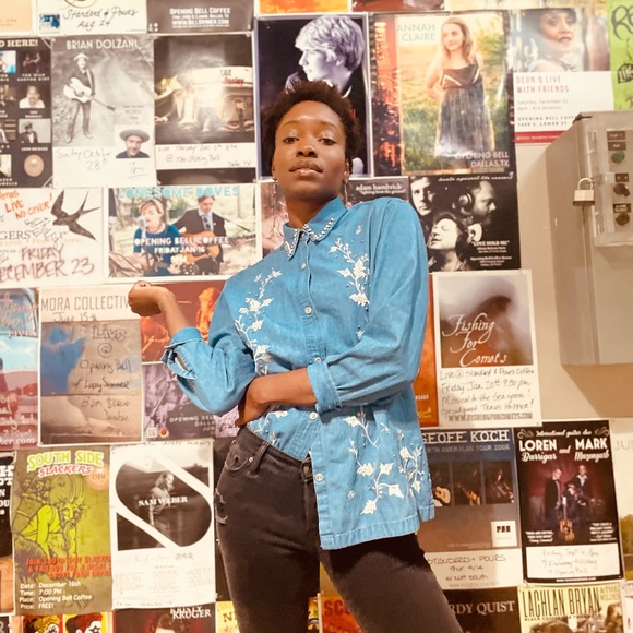 Called to Create Custom Faith Vintage Jean Shirt-M - Picture 5 of 6